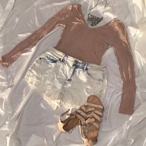 Aeropostale denim shorts.